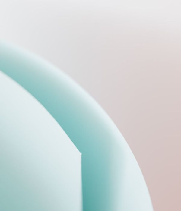 Abstract morning balance practice visual with mint glow